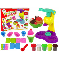 Ice Cream Double Twister Color Clay Play Dough Kit