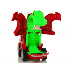 Auto Fire Brigade Transformation Dragon 2in1 Fire Engine