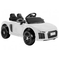 Audi R8 Spyder White - elektromos utazás autón