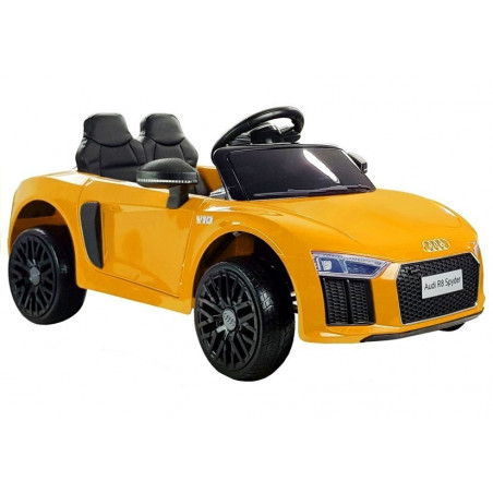 Audi R8 Spyder Yellow - Electric Ride On Car