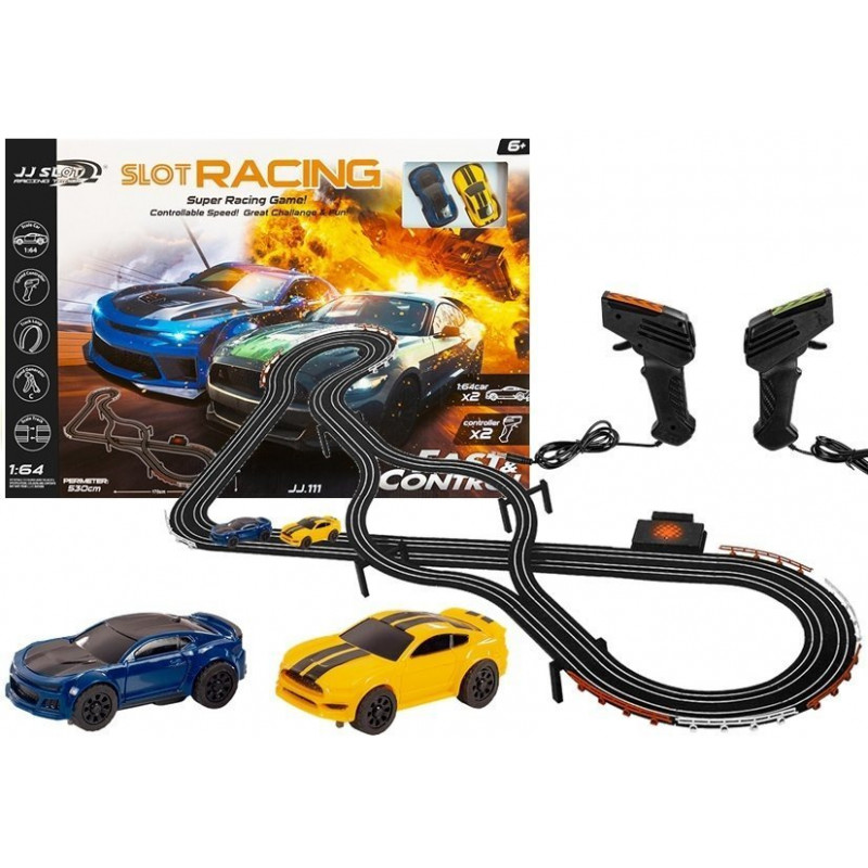 Racing Track 2 Cars Controllers Slot Cars