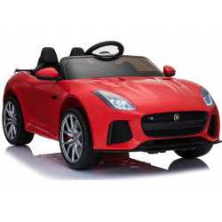 Jaguar F-Type piros festés - elektromos utazás autón