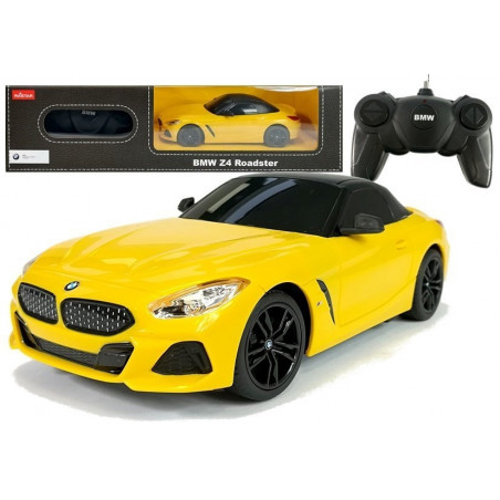 Autó R/C BMW Z4 Roadster Rastar 1:24 Sárga