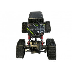 Offroad R/C autó 4x4 fekete zöld mintával