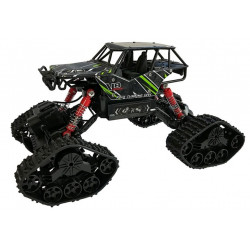 Offroad R/C autó 4x4 fekete zöld mintával