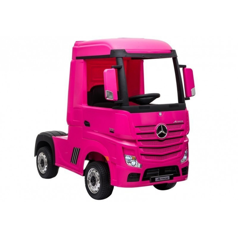 Akkumulátoros autó Mercedes Actros Pink 4x4