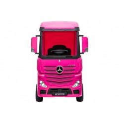 Akkumulátoros autó Mercedes Actros Pink 4x4