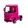 Akkumulátoros autó Mercedes Actros Pink 4x4