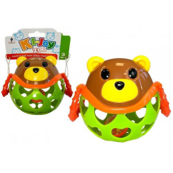 Rattle Teether Bear 11 cm