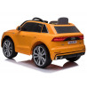 Ride On Car Audi Q8 JJ2066 Sárgára festve