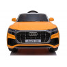 Ride On Car Audi Q8 JJ2066 Sárgára festve