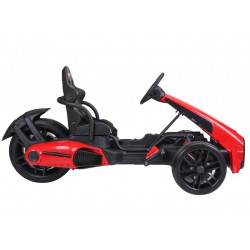 CH9939 elektromos ráhajtható gokart piros