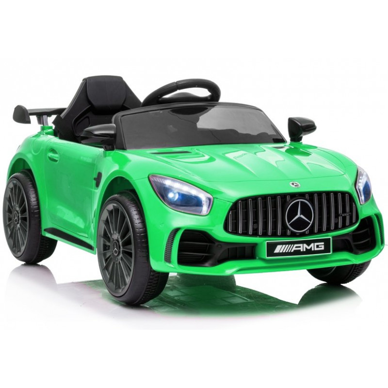 Elektromos felhajtható autó Mercedes AMG GT R zöld