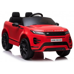 Range Rover Evoque elektromos ráhajtható autó piros