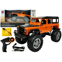 Távirányítós autó Land Rover Defender R/C Orange 1:14