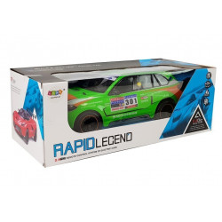 Sportautó R/C 1:10 2,4G zöld