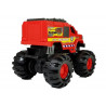 Monster Auto Firetruck Guard nagy kerekek 1: 8 40 cm x 30 cm x 35 cm