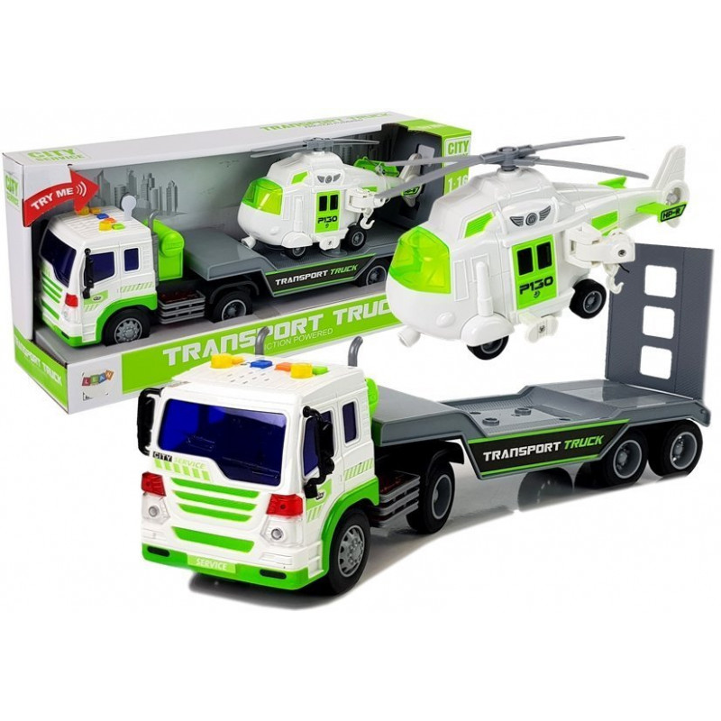 Auto Transporter akkumulátorral 1:16 helikopterrel