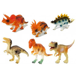 Dinoszaurusz figurák készlete 10 cm 6 db