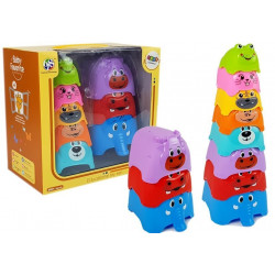 Piramis egy baba Animals Cups