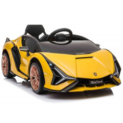 Elektromos utazás autón Lamborghini Sian Yellow