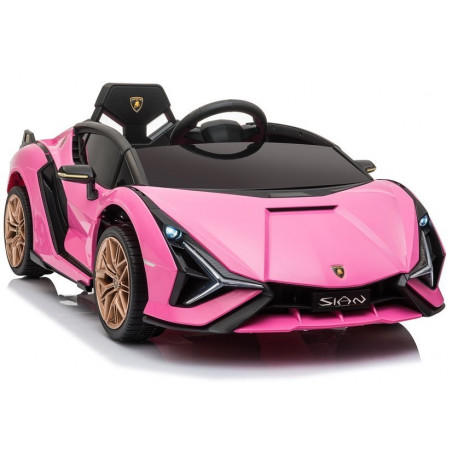 Electric Ride On Car Lamborghini Sian Pink