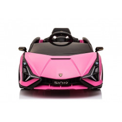 Electric Ride On Car Lamborghini Sian Pink