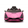 Electric Ride On Car Lamborghini Sian Pink