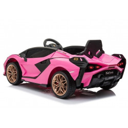 Electric Ride On Car Lamborghini Sian Pink