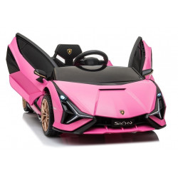 Electric Ride On Car Lamborghini Sian Pink