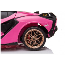 Electric Ride On Car Lamborghini Sian Pink