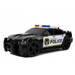 Police Car 1:20 hajtáslánc súrlódó hajtás hang Fényeffektusok Fekete