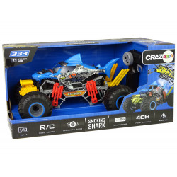 Távirányítós Shark Terrain Car 1:10 2,4G Blue 15 km/h Steam