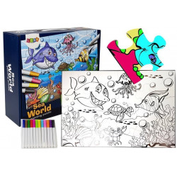 Sea World Painting Puzzle 24 részes