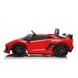 Automatikus akkumulátor Lamborghini Aventador SX2028 Czerwony