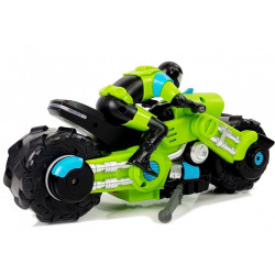 Távirányítós Drift Motorcycle Green 1:10 2.4 G