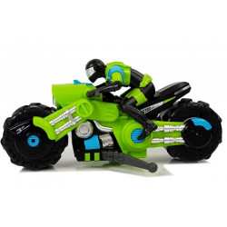 Távirányítós Drift Motorcycle Green 1:10 2.4 G