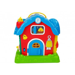 Zene Barn Animals Farm Sounds Music Red