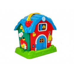 Zene Barn Animals Farm Sounds Music Red