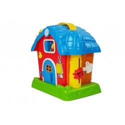 Zene Barn Animals Farm Sounds Music Red