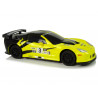 Sportautó R/C 1:24 Corvette C6.R sárga 2,4 G lámpák