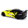 Sportautó R/C 1:24 Corvette C6.R sárga 2,4 G lámpák