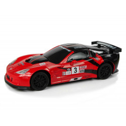 Sportautó R/C 1:24 Corvette C6.R Red 2.4 G Lights