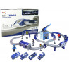 Police Town Train Set Blue 203 km/h