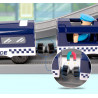 Police Town Train Set Blue 203 km/h