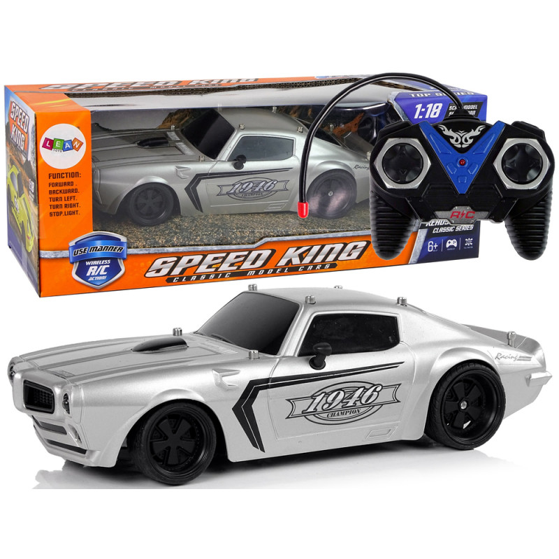 R/C 1:18 ezüst bajnok pilóta sportautó