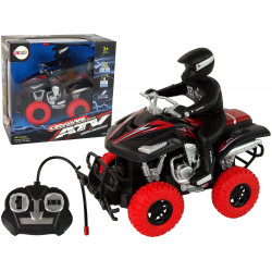 Quad motor négykerekű terepjáró + sofőr 1:18