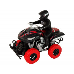 Quad motor négykerekű terepjáró + sofőr 1:18