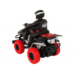 Quad motor négykerekű terepjáró + sofőr 1:18