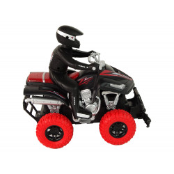 Quad motor négykerekű terepjáró + sofőr 1:18